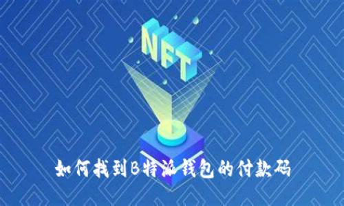 如何找到B特派钱包的付款码